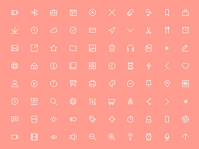 100 Basic Icons