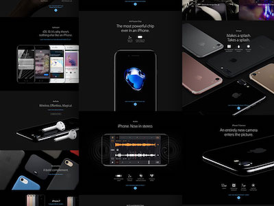 Apple iPhone 7 Landing Page