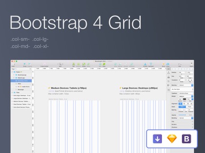 Bootstrap 4 Grid