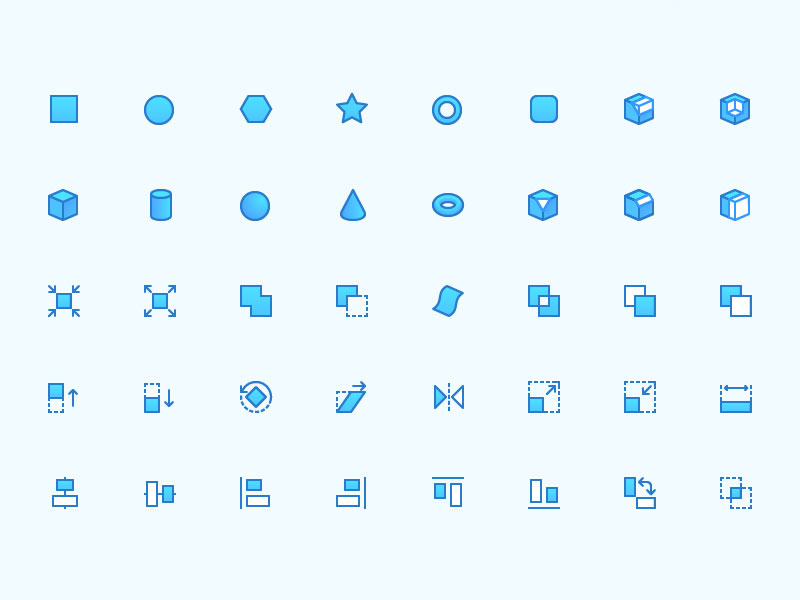 CAD Icon Set