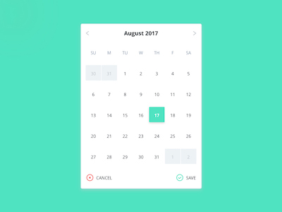 Calendar Date Picker