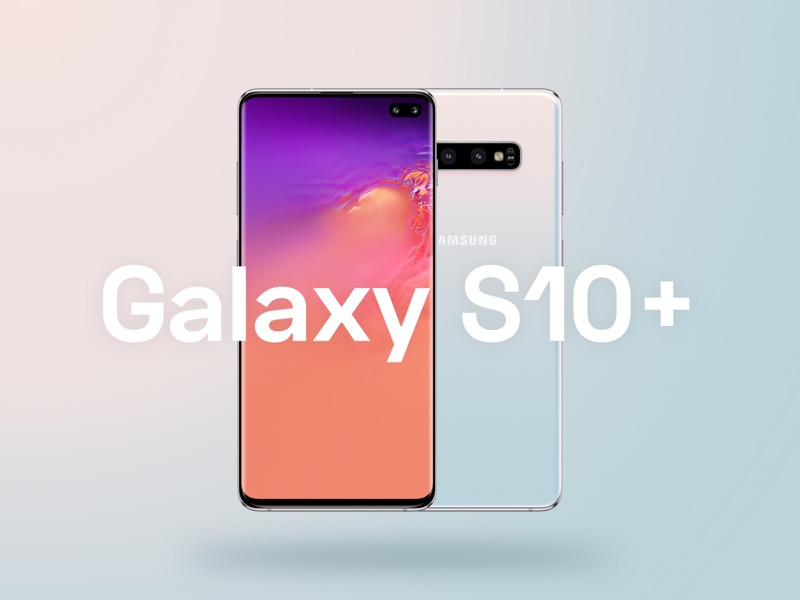 Galaxy S10 Mockup