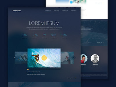 Landing Page Template