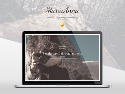 MariaAnna - Web Portfolio Template