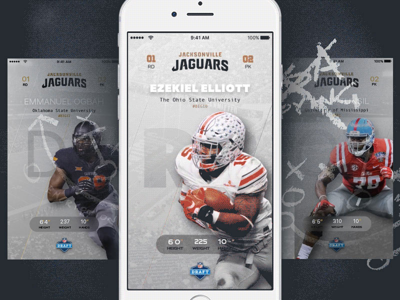 NFL Draft App and Principle Prototype