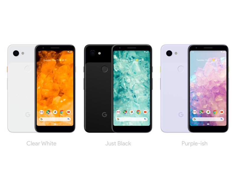 Pixel 3a Mockups