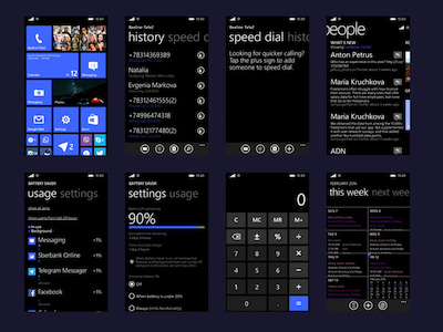 Windows Phone 8.1 UI Kit