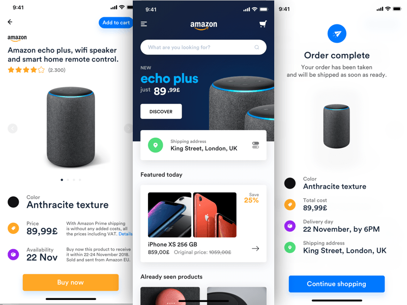 Amazon Refresh Design