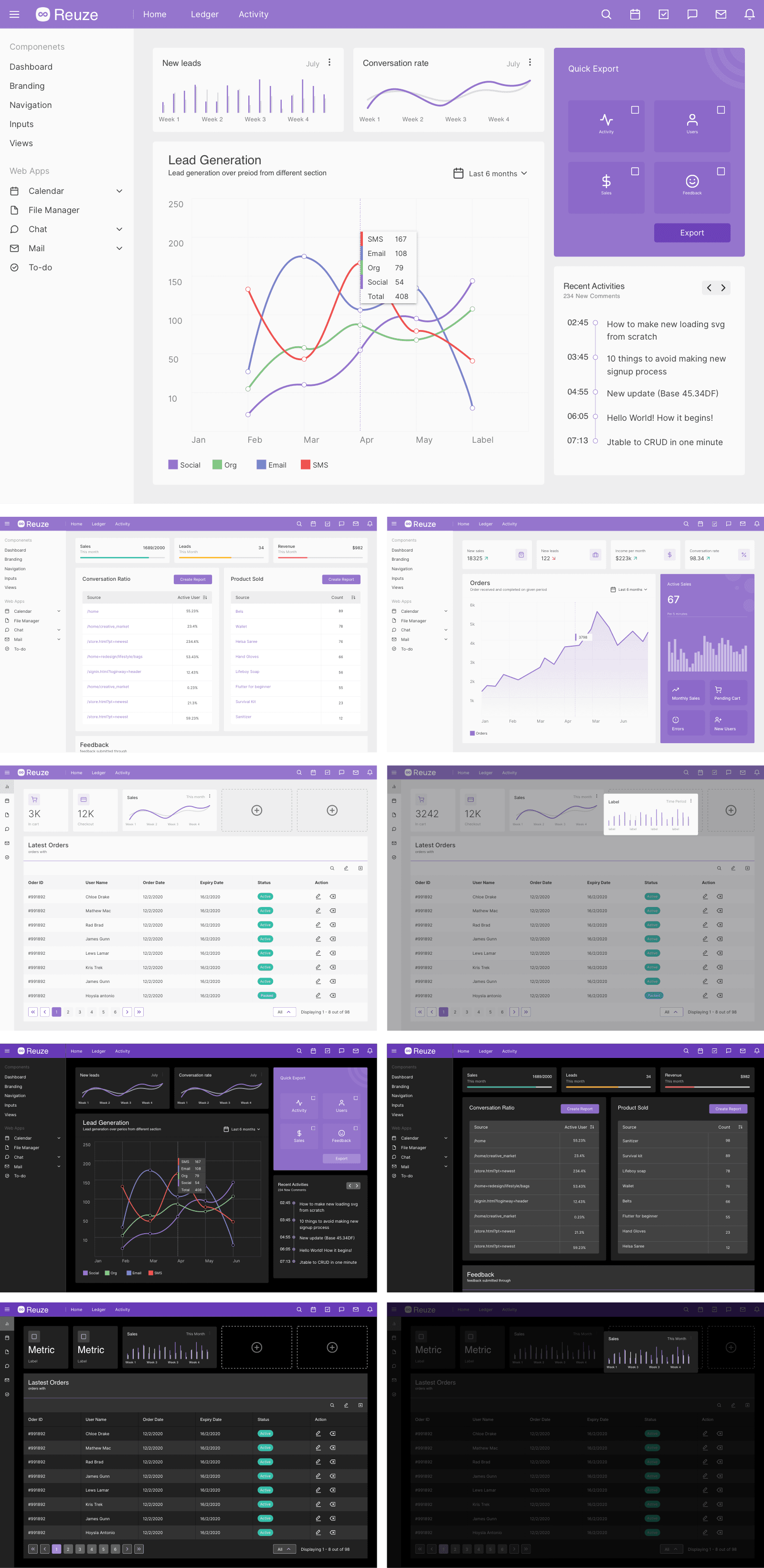 Apps - Dashboard