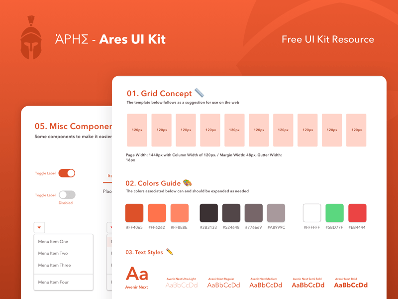 Ares Web UI Kit