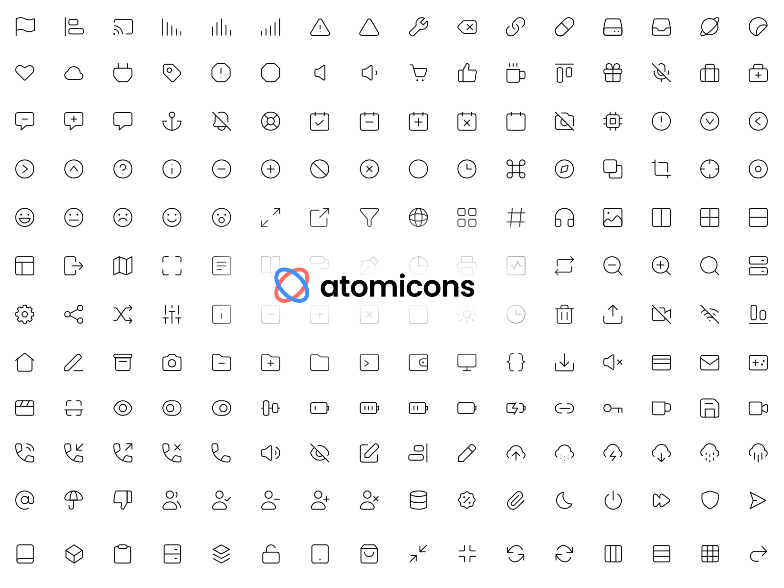 Atomicons - 256 Free Icons