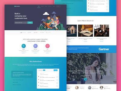 BetterDesk Landing Page