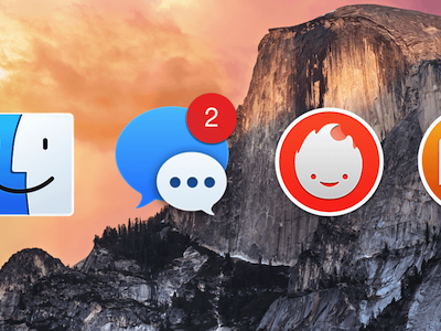 Yosemite Icons