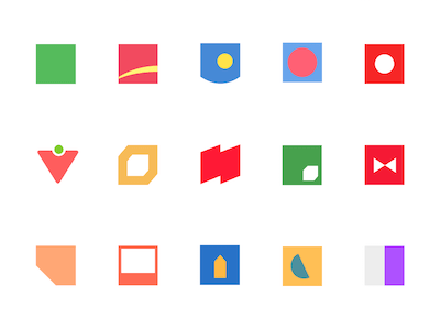 Minimal Canadian Banks Logos