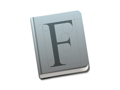 Font Book Icon for Yosemite