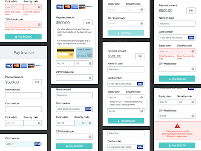 Credit Card Form