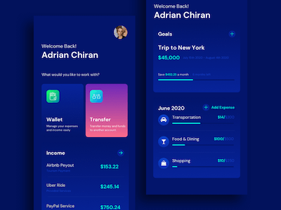 Crypto App Concept