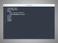Dark Code Editor Window