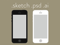 Flat iPhone Wireframe