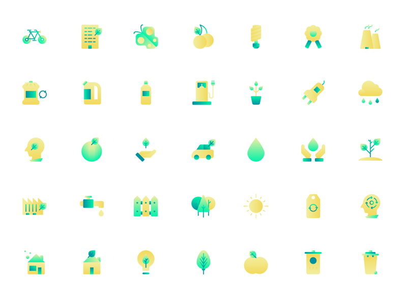 Ecology Icon Set