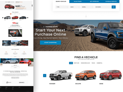 Car Dealership Website Template