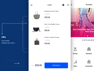 /F Fashion App UI Kit