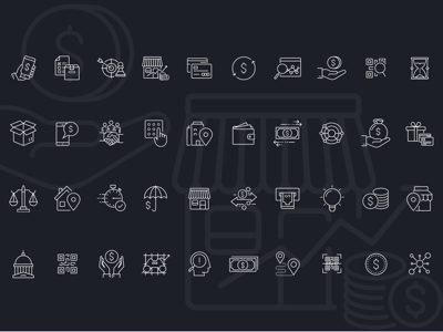 Financial Icon Set