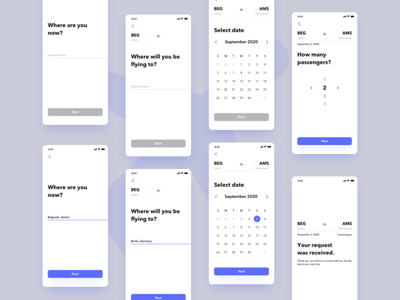 Flight Booking App Concept
