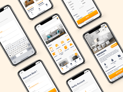 Furniture iOS App Concept