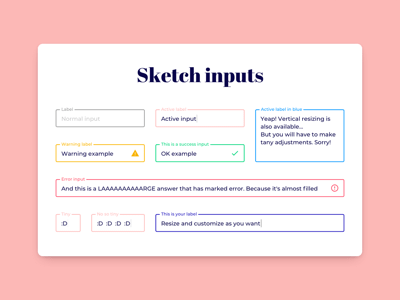 Sample Input Boxes