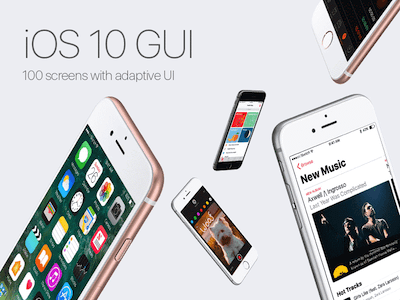 iOS 10 GUI