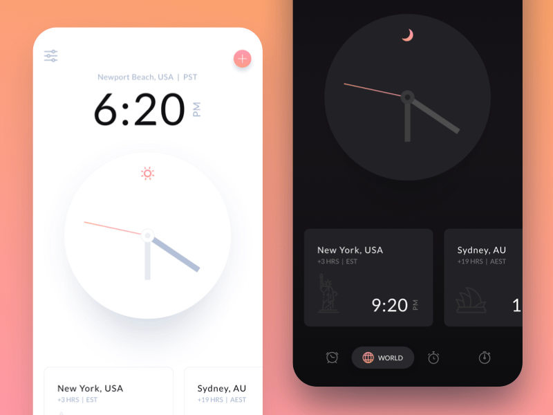 iOS Clock App