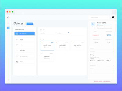 Internet of Things Dashboard