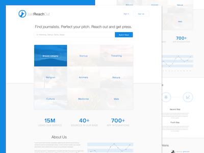 Landing Page Design