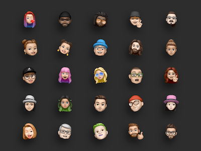 Memoji Style Avatars