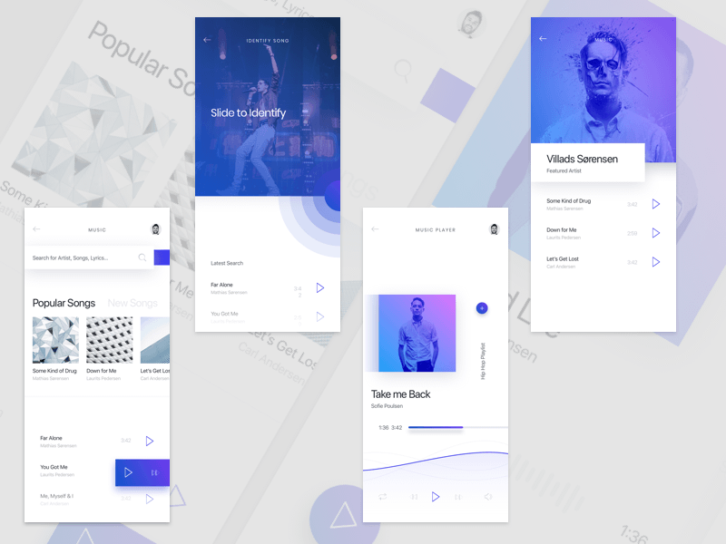 Music App Concept