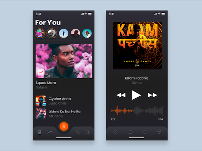 Music App Concept