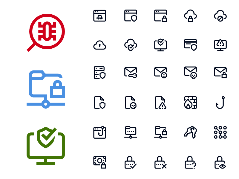 Network Security Icons