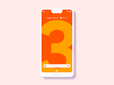 Pixel 3XL Mockup