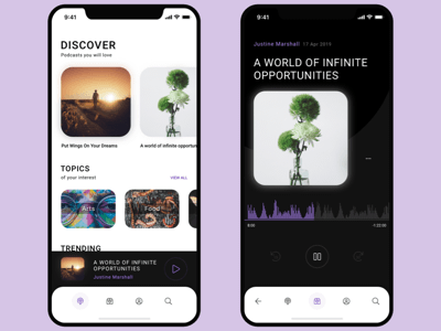 Podcast App Concept