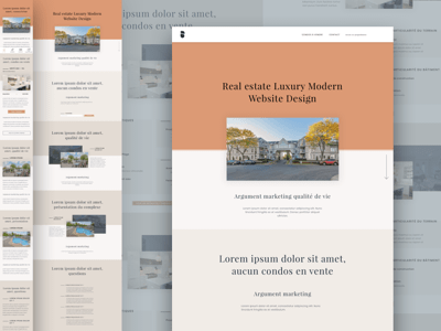 Real Estate Luxury Website Design