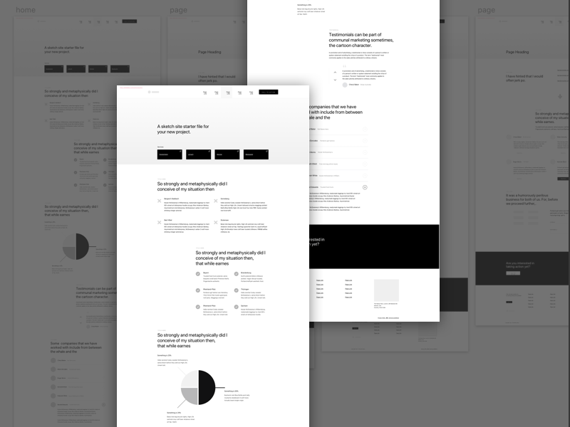 Site Starter Wireframe