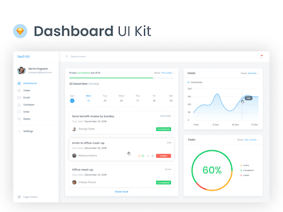 CRM Dashboard UI Kit