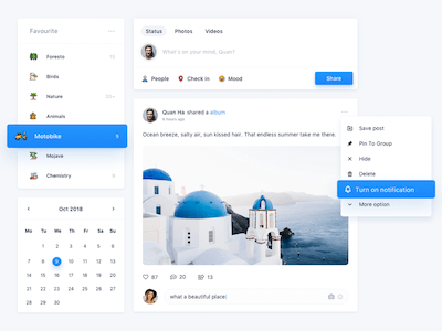 Social Network Concept