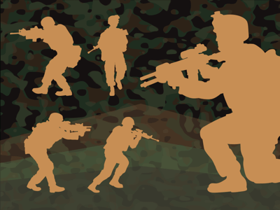 Soldier Silhouettes