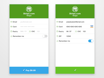 Stripe Checkout Form