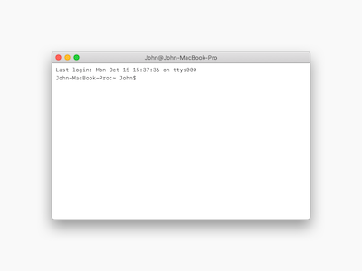 Terminal MacOS