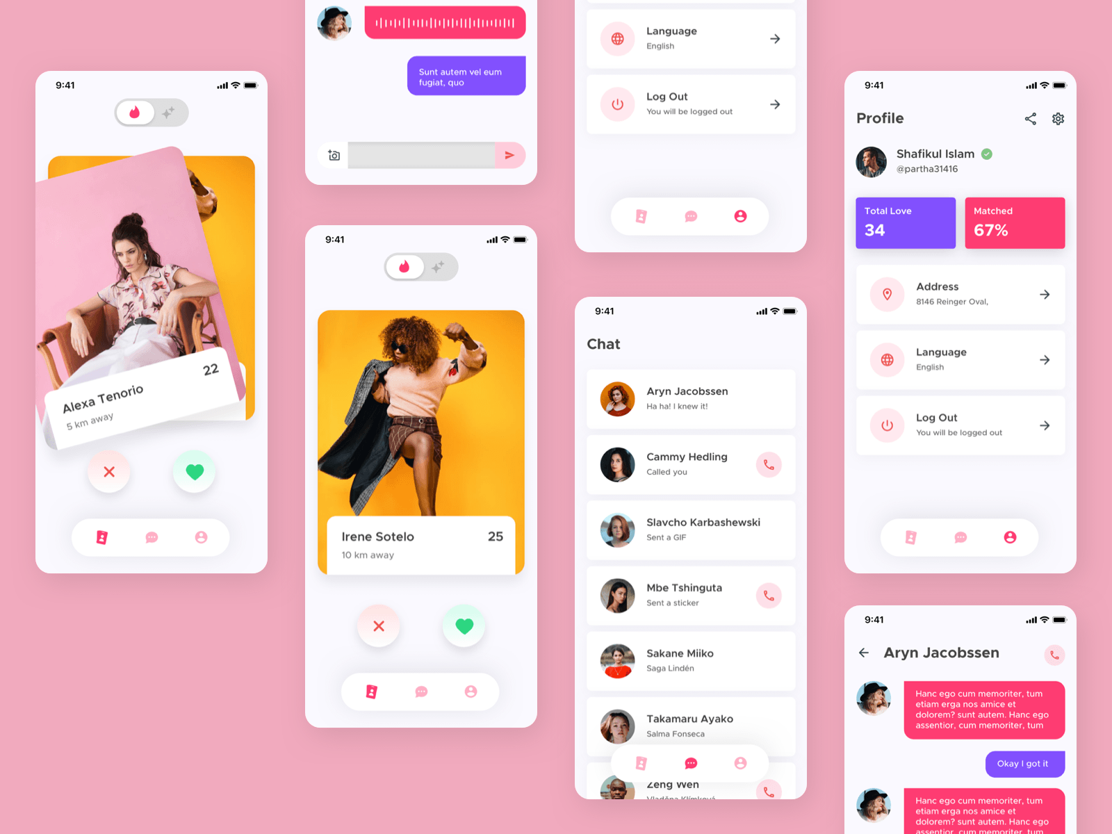 Tinder App Concept