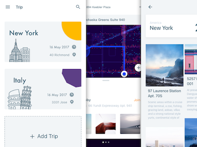 Travel App Concept