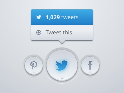 Social Buttons and Icons